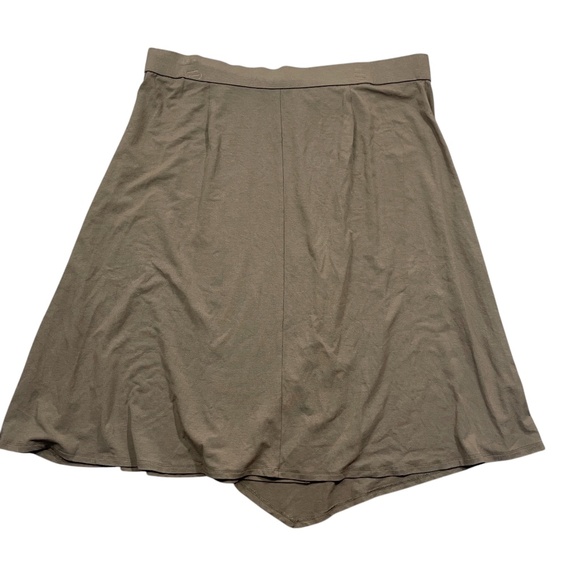 Eileen Fisher Taupe XL Skirt Flare Viscose Blend (hanger marks on waist) - Picture 5 of 5